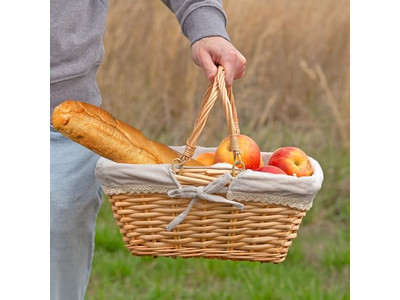 Bulk Buy Picnic Baskets Newest Hand Basket Bambus Outdoor Folding Insulation