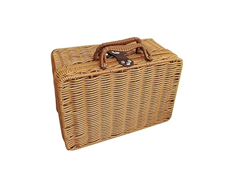 Cheap Picnic Baskets For Sale Basket Set Blue Only With Removable Lid 8 Person