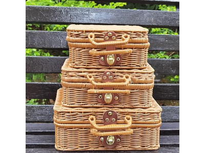 Cheap Picnic Baskets For Sale Basket Set Blue Only With Removable Lid 8 Person