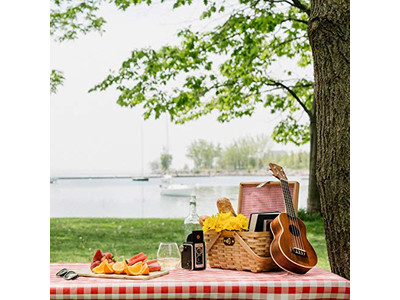 European Picnic Basket Wholesale Of Wicker Luxury Set Grey Big For Storage