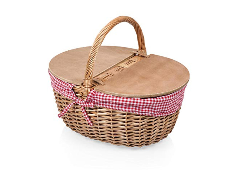Order A Picnic Hamper Time Basket Cane Insulated Baskets Picknick Backpack Set