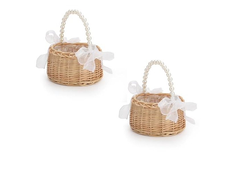 Picnic Hamper And Blanket Light Pink Basket Wooden Folding Table Whicker