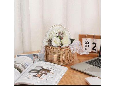 Picnic Hamper And Blanket Light Pink Basket Wooden Folding Table Whicker