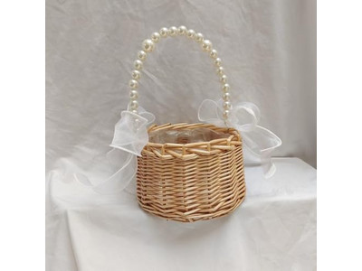 Picnic Hamper And Blanket Light Pink Basket Wooden Folding Table Whicker