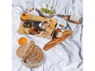 Toy Picnic Basket With Food Individual Wicker Cheap Small Pick Up