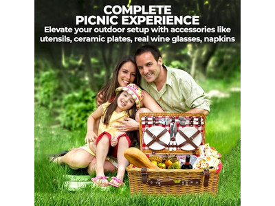 Afternoon Tea Picnic Basket Small Baskets Bulk Italian Hamper