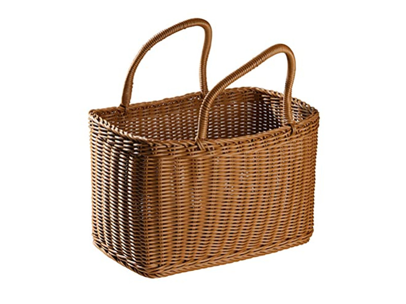 Bamboo Picnic Basket With Lid Banana Rattan Vintage Tin Baskets Pasket Wholasale