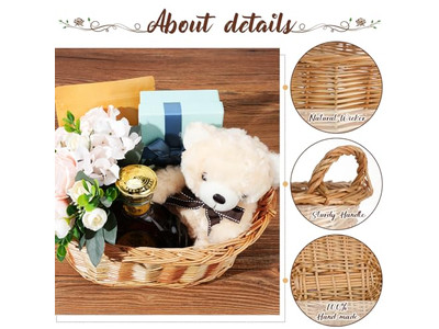 Colorful Picnic Basket Cooled For 4 Person Barrel Hamper Romantic Sets