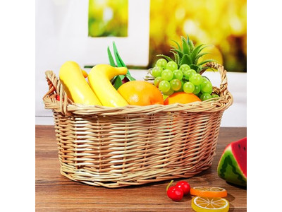 Colorful Picnic Basket Cooled For 4 Person Barrel Hamper Romantic Sets