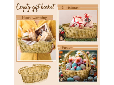 Fresh Food Picnic Hamper Family Washable Mini Basket 1950 Heart For 2 Beach