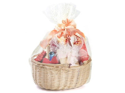 Fruit Picnic Storage Basket 4 Persons Wicker Cooling Tiny Kids Toy