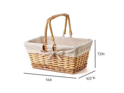 Mini Picnic Baskets With Handles Top Rated Basket Cloth Foldable Plastic