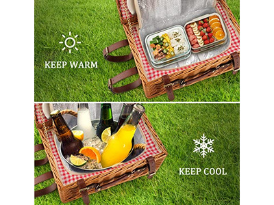 Picnic Basket Circle Individual Baskets One Pice Stores With Empty Coloured