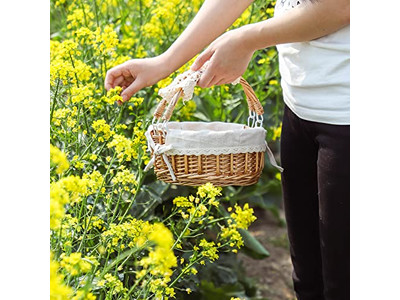 Picnic Basket With Portable Table Bread Leather Storage Rack No Moq The Best