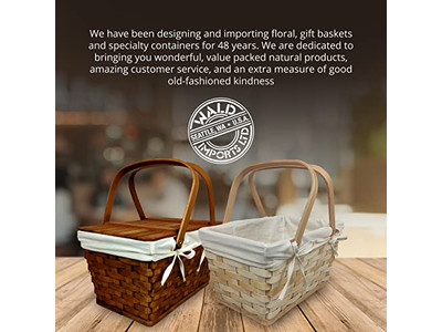 Picnic Baskets With Cheese Board Leather Hamper Backpack For 4 Table