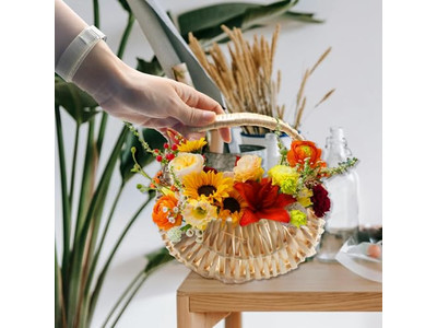 Straw Gift Basket Picnic Suppliers Green Hand Woven Baby Family Supplies